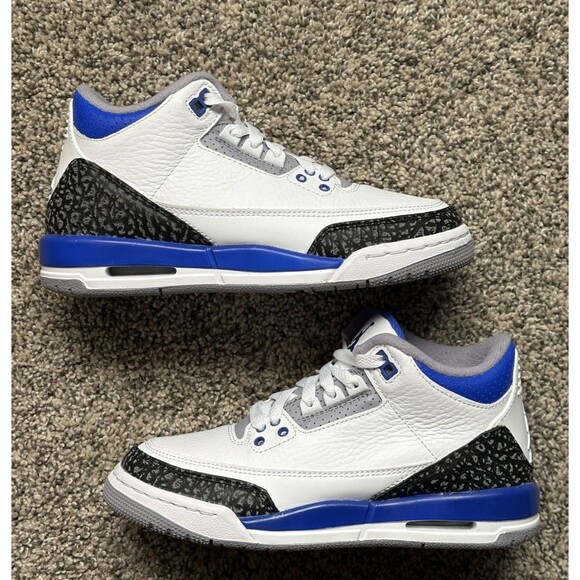 Nike Air 3 Retro Racer Blue Size 4.5 Youth (Size 6 Women's) - Picture 1 of 11